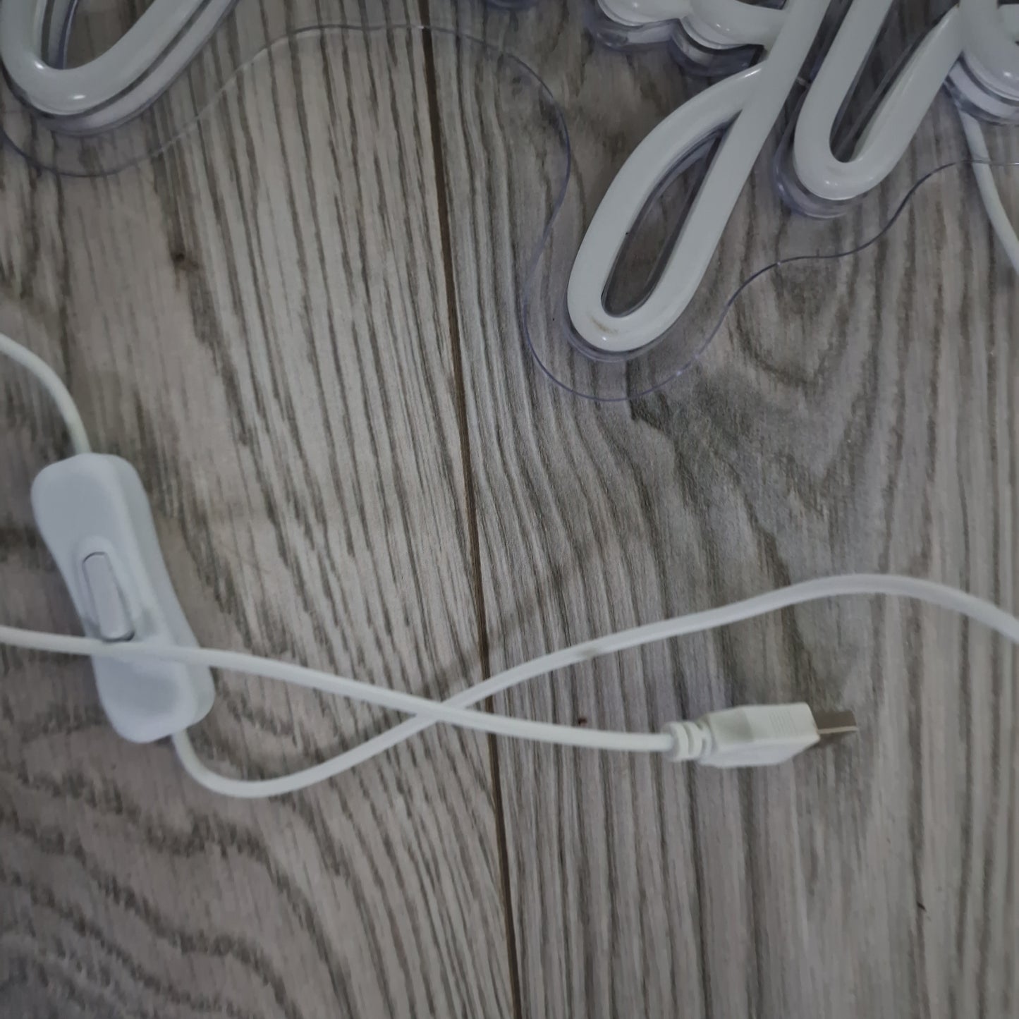 Neon Welcome / Plant USB Signs