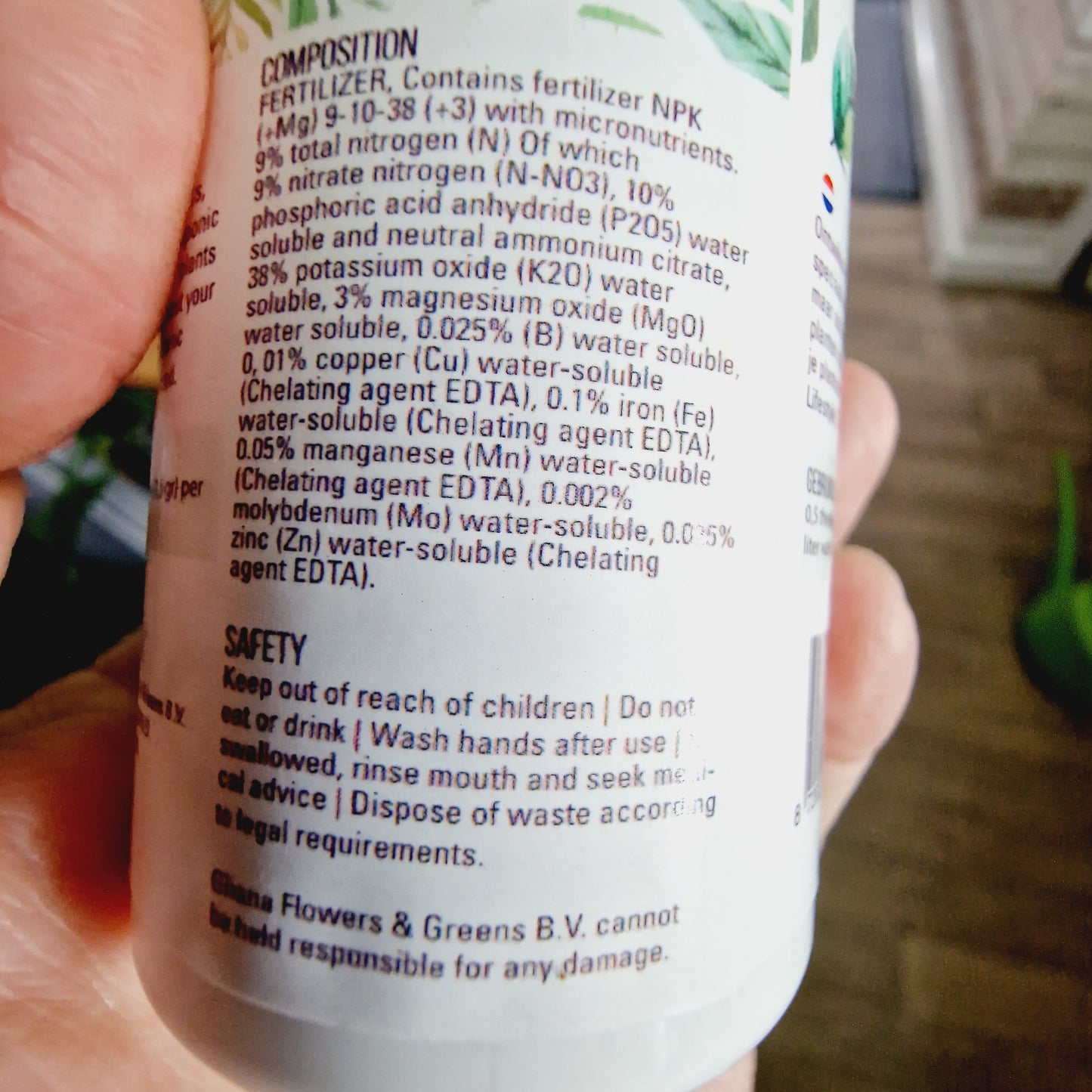 Beautanic Superfood Indoor Hydro Plant Food 100ml