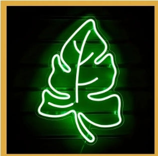 Neon Welcome / Plant USB Signs