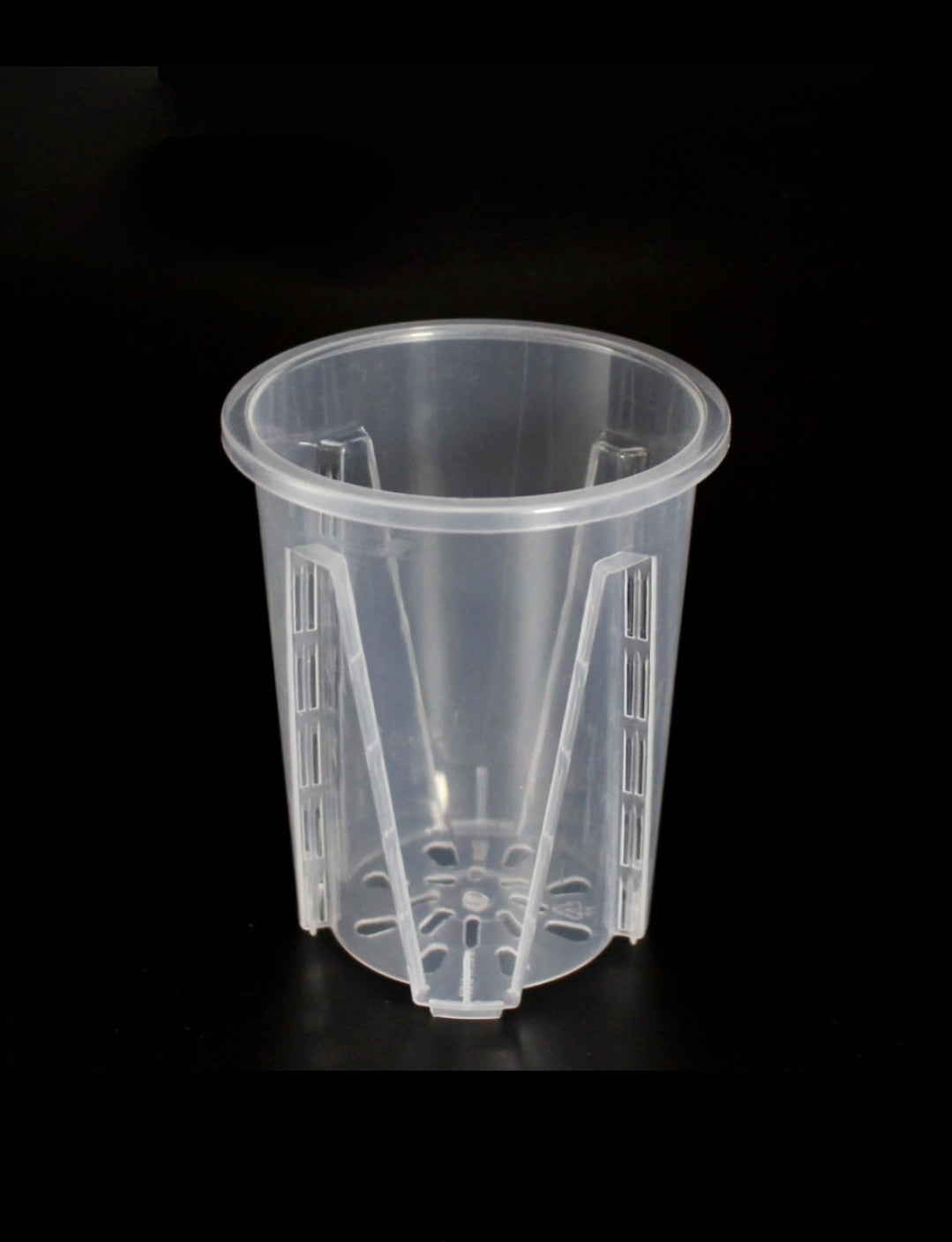 Clear Plastic Round Plant Pots - various sizes available