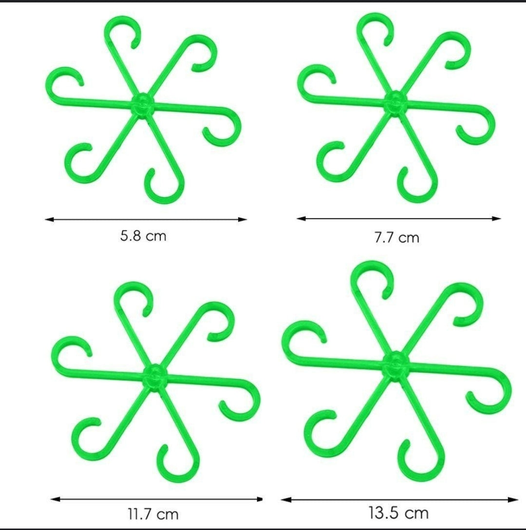 Plant Stem Support 4 pack mixed sizes