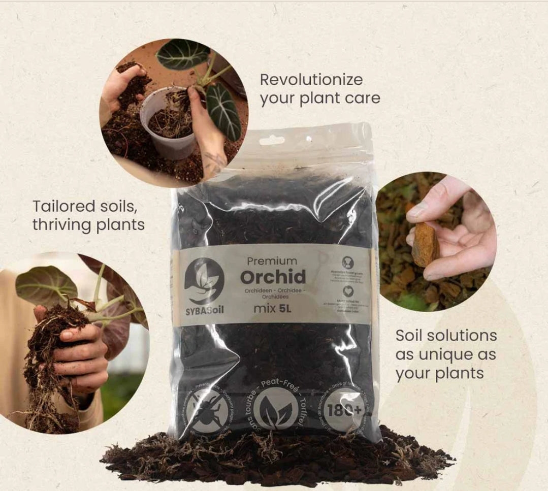 SYBASoil Premium Orchid Soil Substrate 5ltr