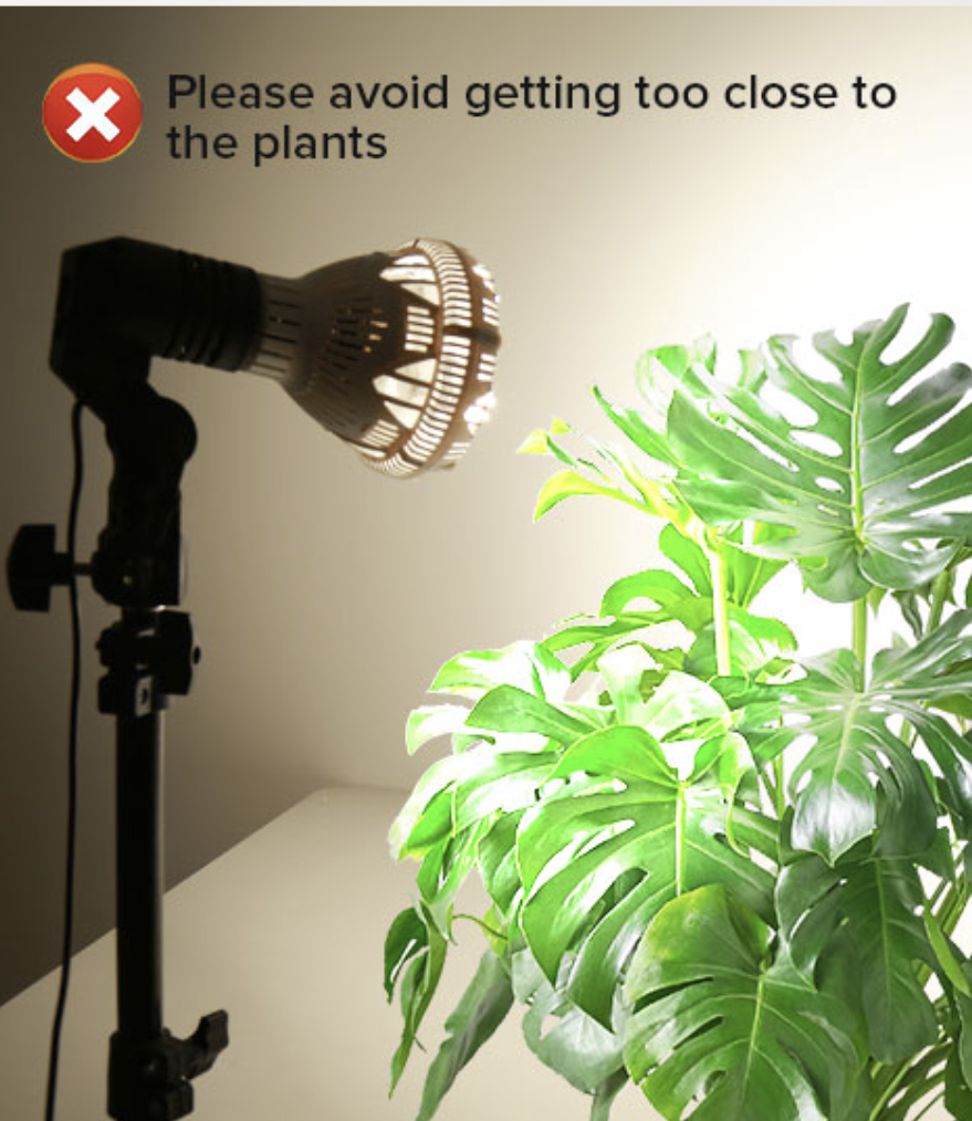 Pre order due 13 Sept - Sansi 40W Dimmable with Remote Control LED Grow Light Bulbs Full Spectrum E27