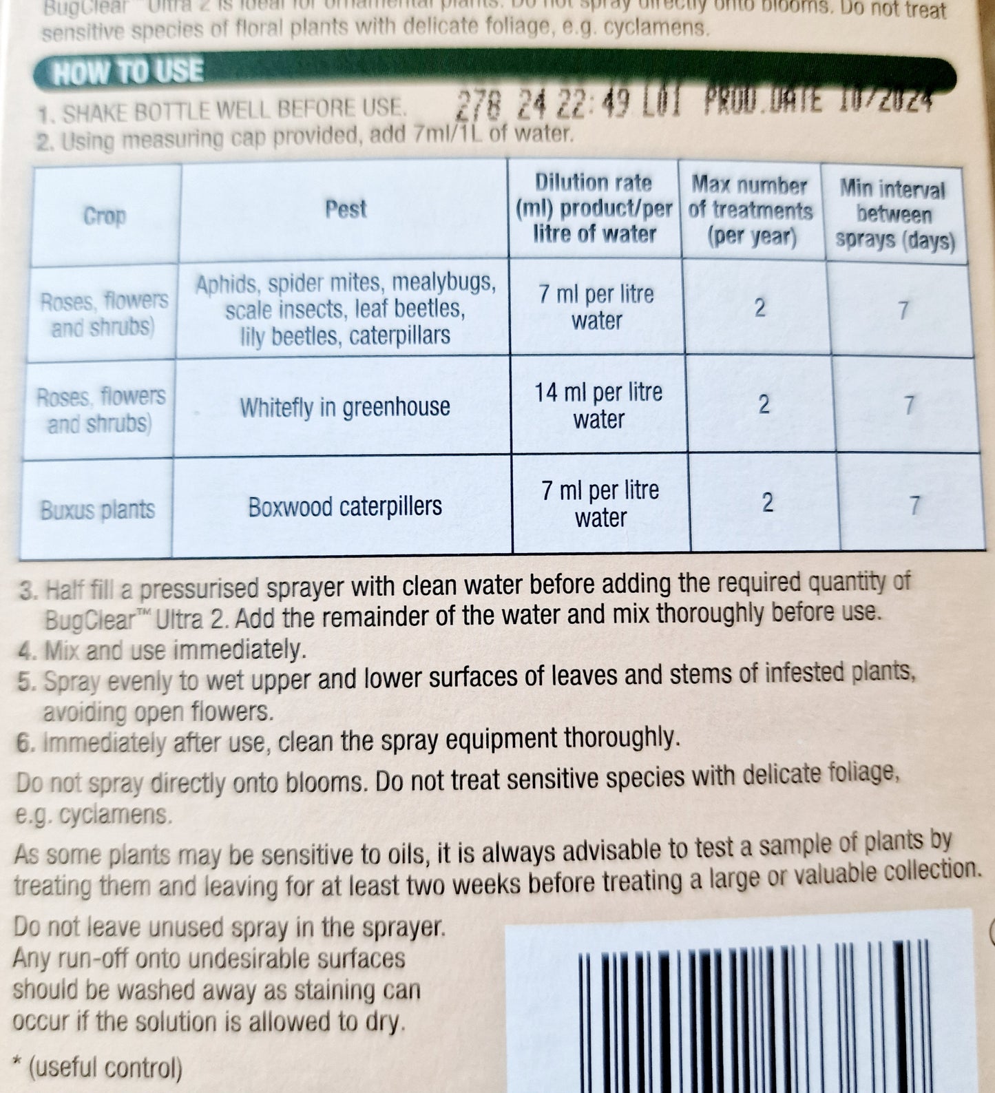 Bug Clear Ultra 2 for indoor and outdoor use