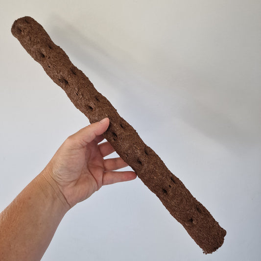 Kratiste Biobased Bark Effect 45cm x 4cm Climbing Pole and connectors- clicks to be purchased separately