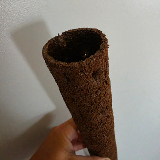 Kratiste Biobased Bark Effect 45cm x 4cm Climbing Pole and 15 clips (no connector)