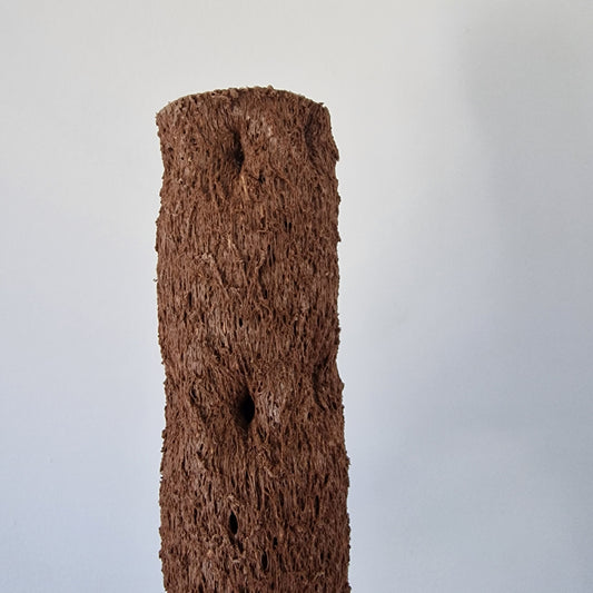 Kratiste Biobased Bark Effect 45cm x 4cm Climbing Pole - comes with 15 pack of clips - connector not inc
