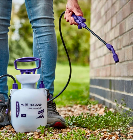 2 Litre Pressure Sprayer with Wand – Multi-Purpose Plant Sprayer