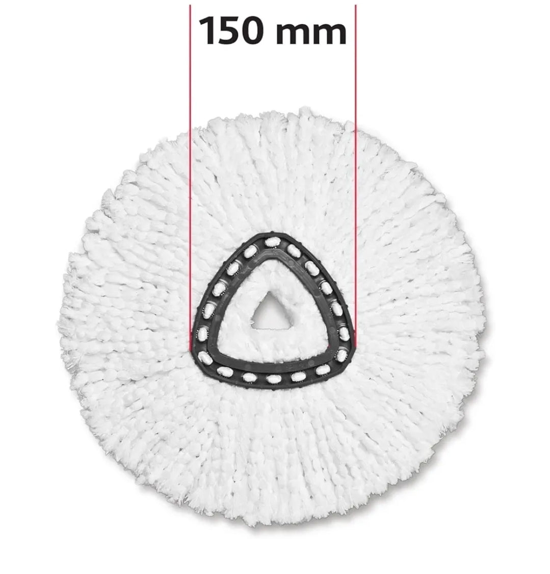 Vileda EasyWring and Clean Turbo Classic Microfibre Mop Refill Head