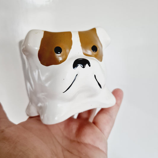 Dog Plant Pot 7cm Diameter