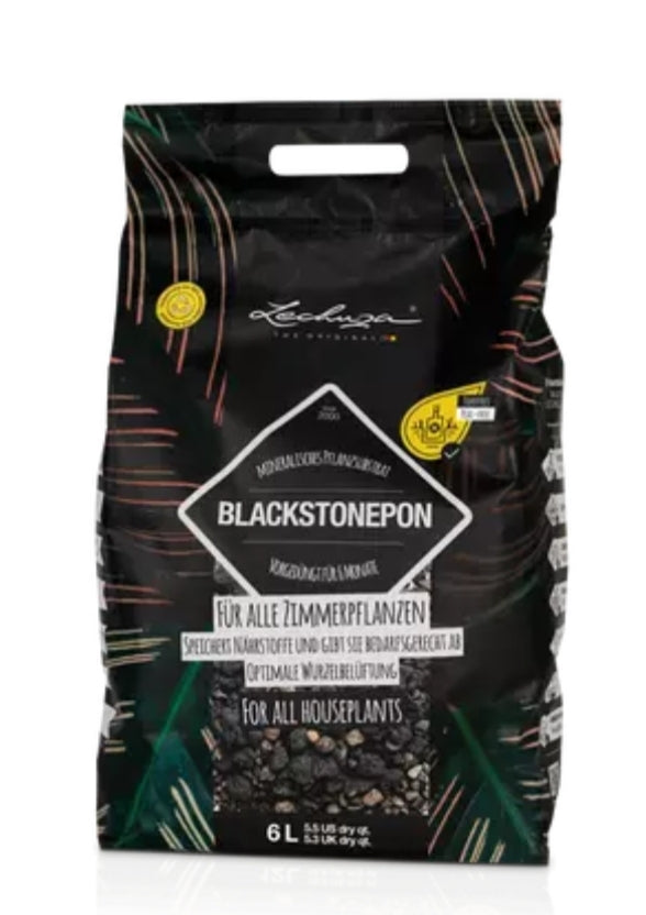 Lechuza BLACKSTONEPON Pre Fertilized Indoor Mix 6 & 12L