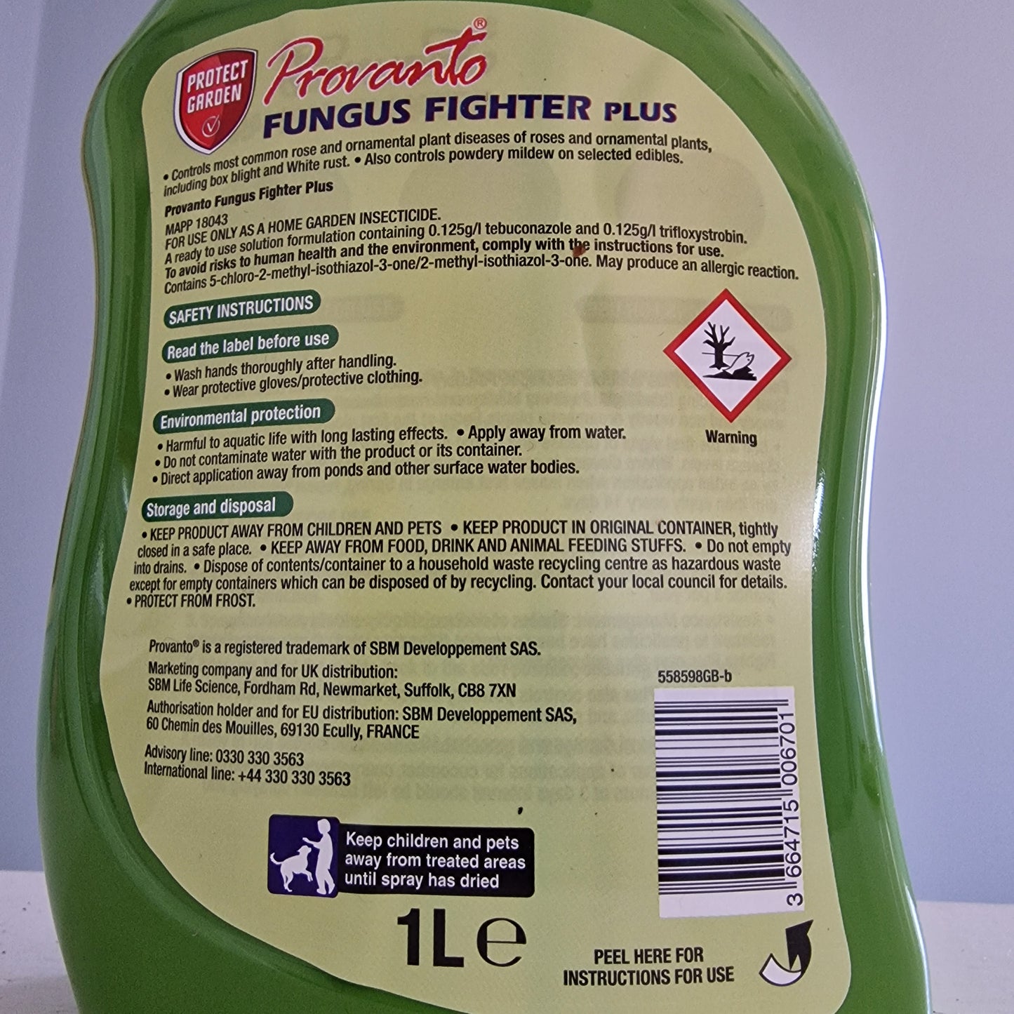 Provanto Fungus Fighter Plus for indoor and outdoor use