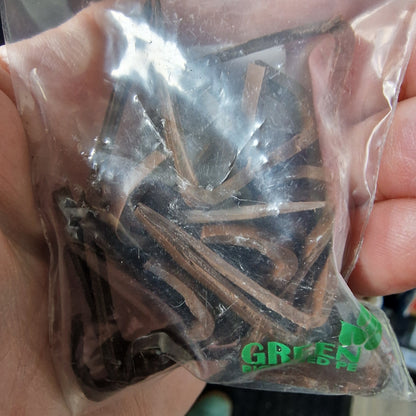 Kratiste Biobased Bark Effect 45cm x 4cm Climbing Pole - comes with 15 pack of clips - connector not inc