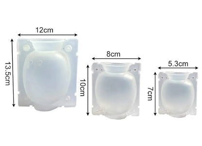 Clear Plastic Plant Rooting Ball - various sizes