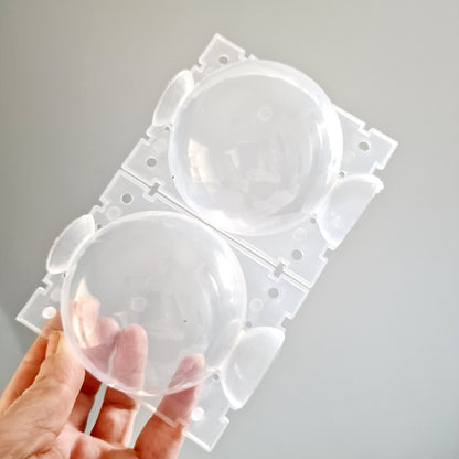 Clear Plastic Plant Rooting Ball - various sizes