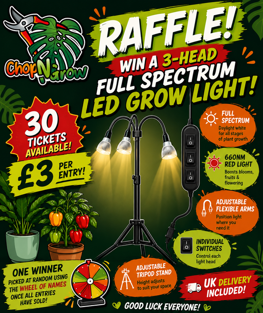 🌿 Sansi Grow Light - 3 Head Full Spectrum LED - see description