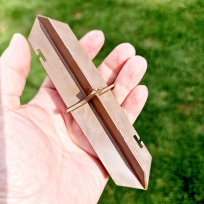 Kratiste Biobased Bark Effect 45cm x 4cm Climbing Pole and connectors- clicks to be purchased separately