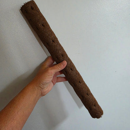 Kratiste Biobased Bark Effect 45cm x 4cm Climbing Pole and 15 clips (no connector)