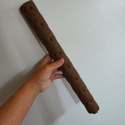 Kratiste Biobased Bark Effect 45cm x 4cm Climbing Pole and 15 clips (no connector)