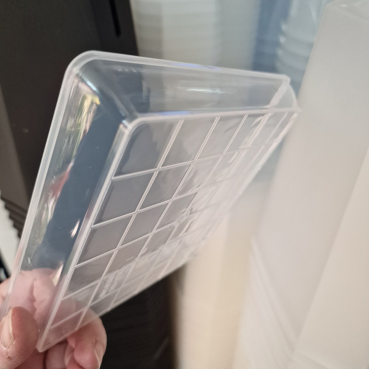 Clear Square Plant Saucers – Various Sizes