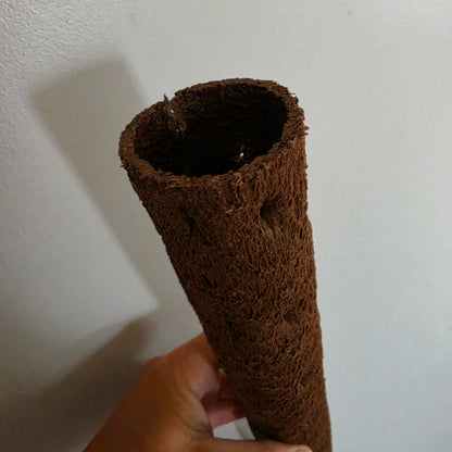 Kratiste Biobased Bark Effect 45cm x 4cm Climbing Pole and 15 clips (no connector)