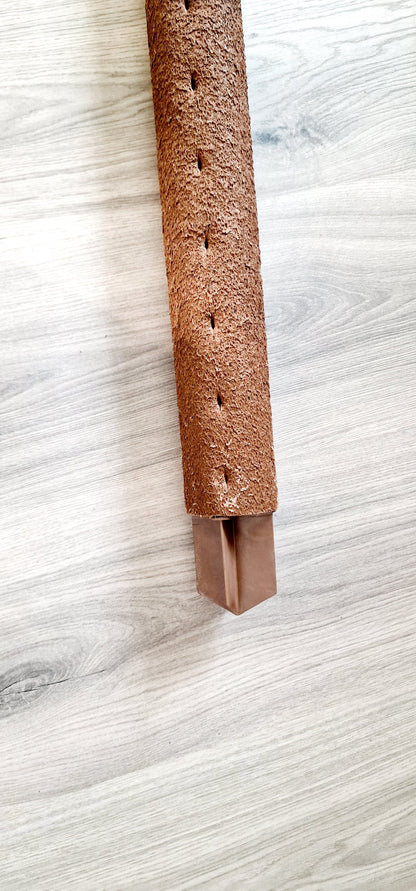 Kratiste Biobased Bark Effect 150cm length x 6cm wide Diameter Climbing Pole - Collection only