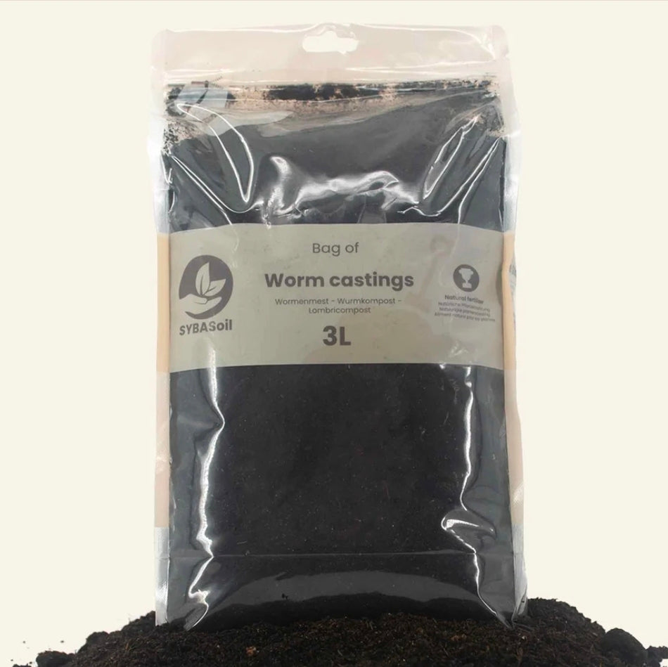 SYBASoil Premium ‘Worm Castings’ – 3L
