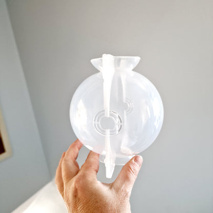 Clear Plastic Plant Rooting Ball - various sizes