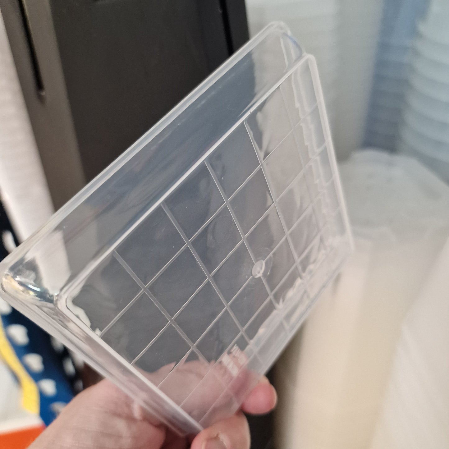 Clear Square Plant Saucers – Various Sizes