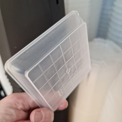 Clear Square Plant Saucers – Various Sizes