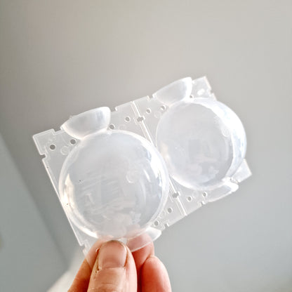 Clear Plastic Plant Rooting Ball - various sizes
