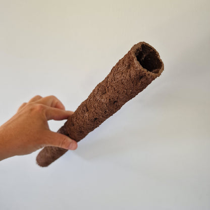 Kratiste Biobased Bark Effect 45cm x 4cm Climbing Pole and 15 clips