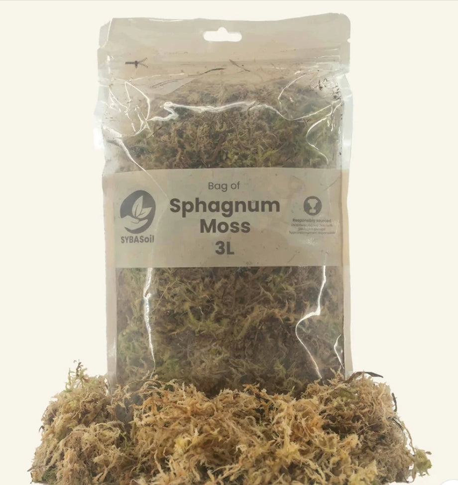SYBASoil Sphagnum Moss 3ltr