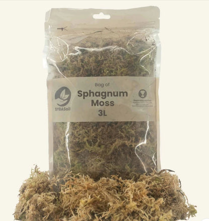 SYBASoil Sphagnum Moss 3ltr